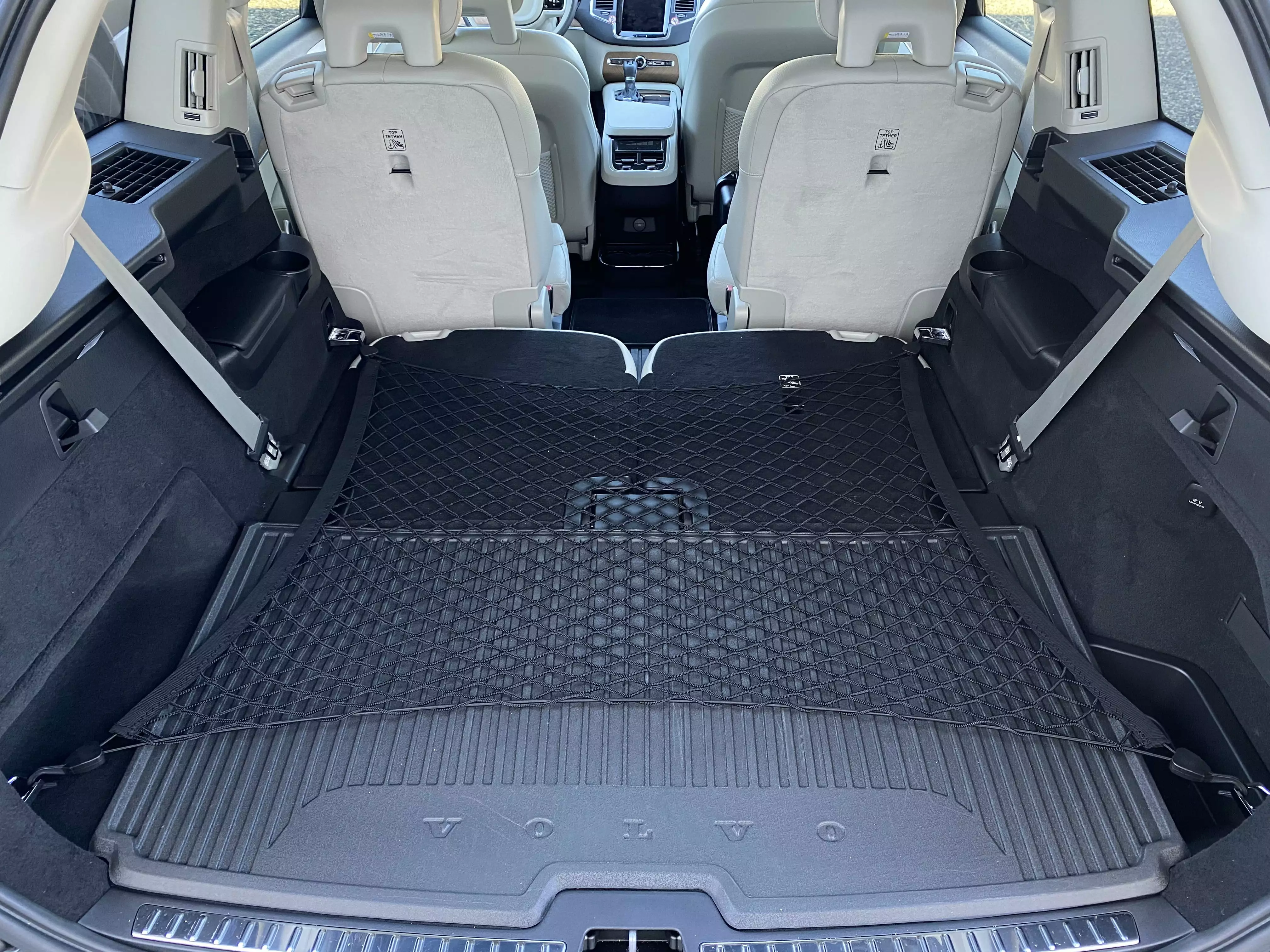 Trunk Floor Style Cargo net for Volvo XC90 2015-2021