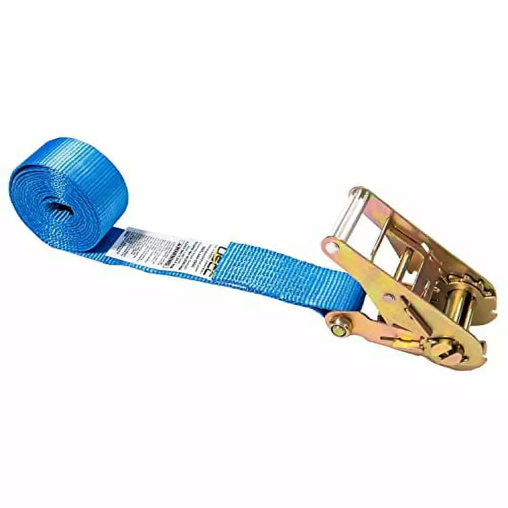 US Cargo Control. Endless Ratchet Straps. 2 Inch Wide X 20 Foot Long Heavy Duty Ratchet Strap. Blue Ratchet Strap. Endless Cargo Straps. Heavy Duty Strap Working Load Limit 3.333 Pounds