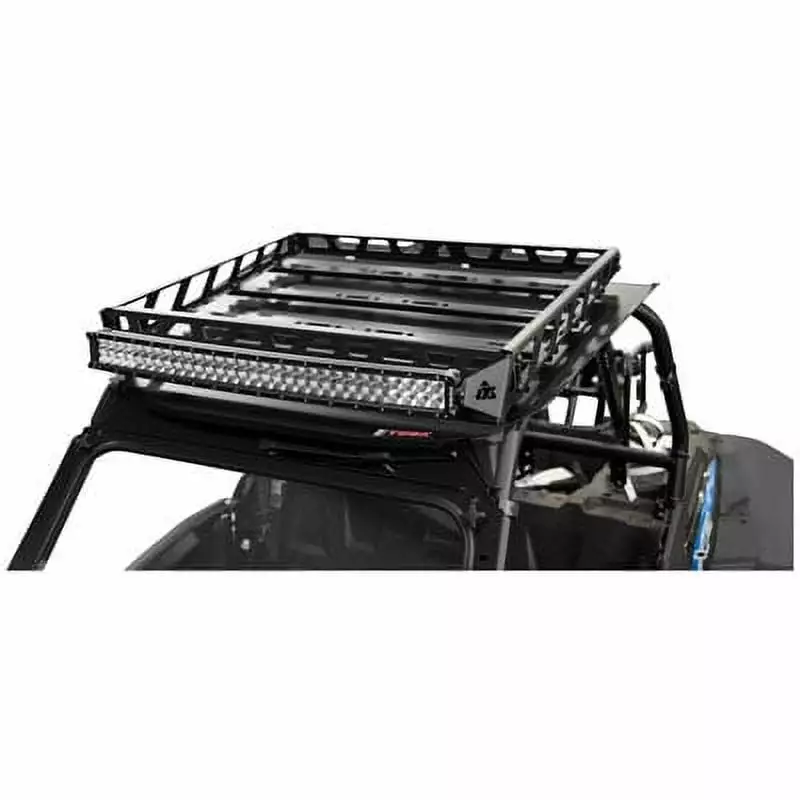 Rhino Rack 2007-2018 Fits Jeep Wrangler JK 4dr SUV Hard Top Vortex RLT600 Black 2 Bar Backbone Roof Rack JA6386