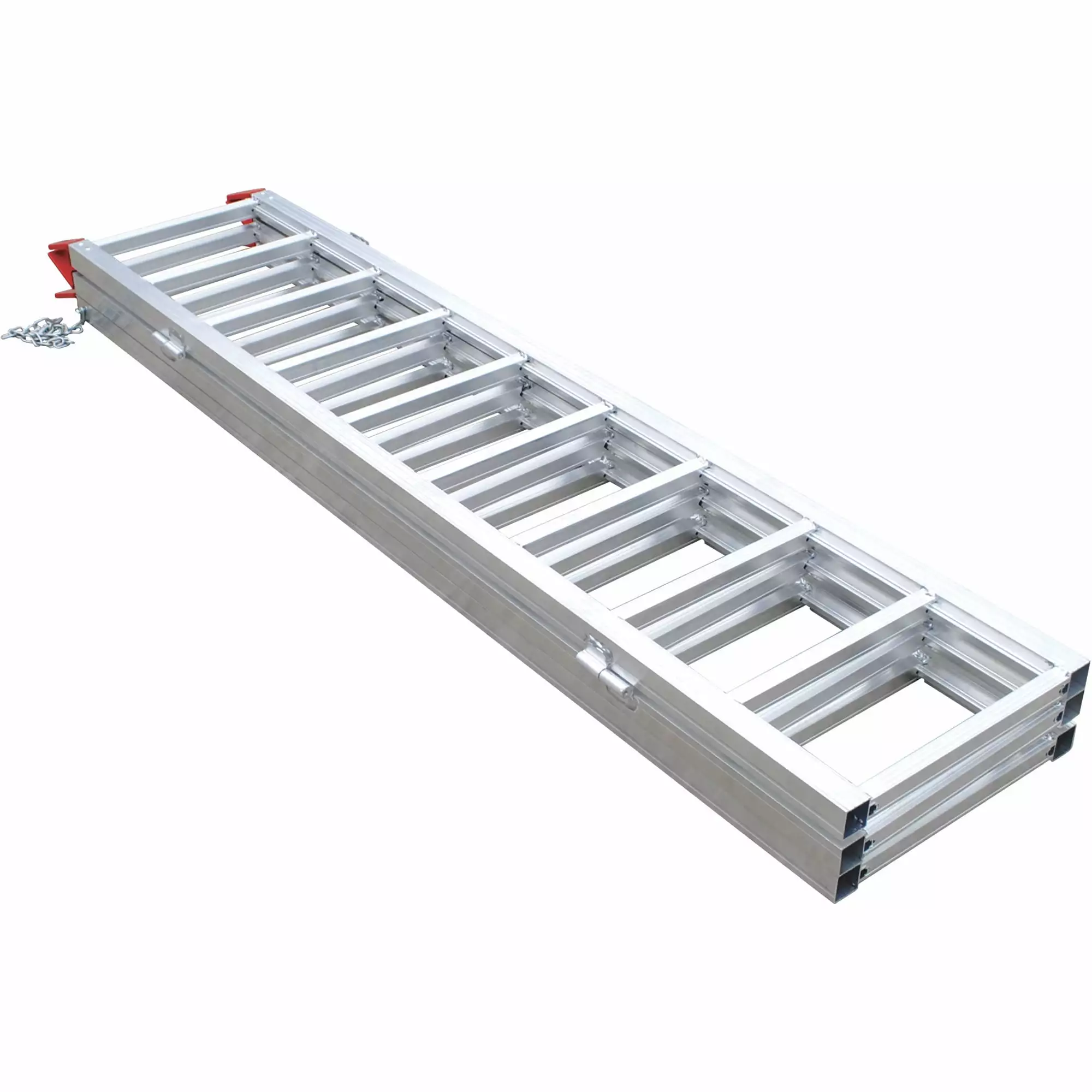 Ultra-Tow Tri-Fold Aluminum Loading Ramp. 1.500-Lb. Capacity. 77in.L x 50in.W x 2in.H