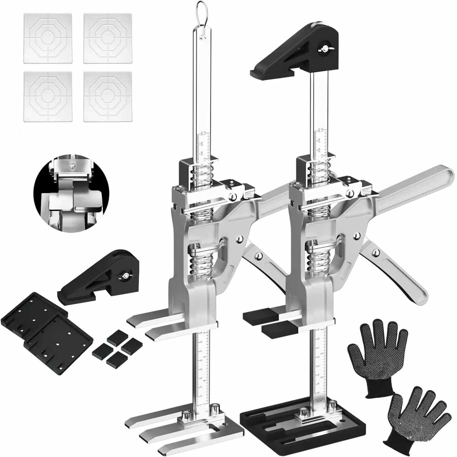 EA20000103 A-Frame Trailer Jack- Topwind - Black