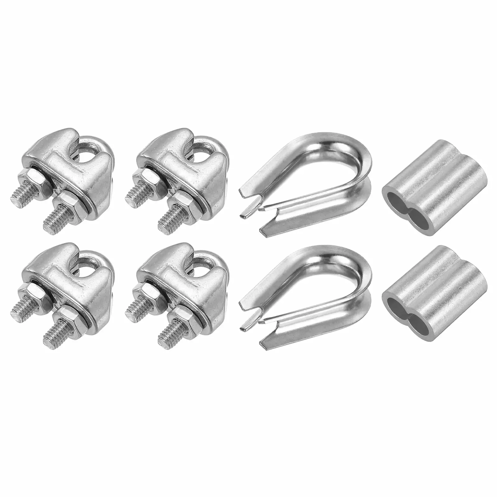 Uadme Pulley Block. 6Pcs Pulley Block Stainless Steel M20 75kg Bearing Swivel Pulley Wheel with M7 Spring Hook. Smoother Transmission. Free Swivelling