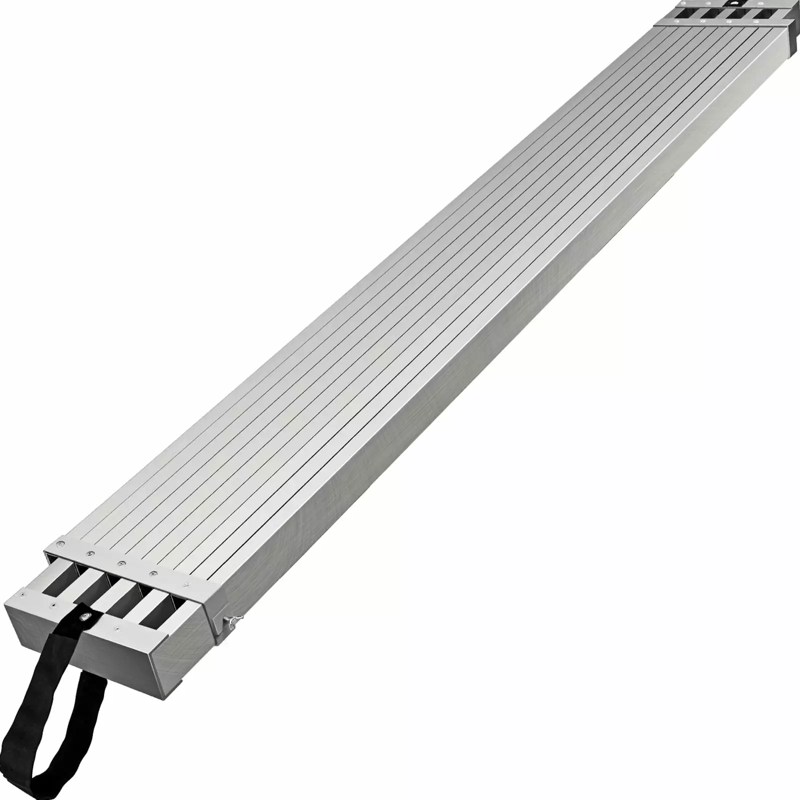 VEVOR Aluminum Scaffold Plank. 8-13ft Telescoping Plank. 440lbs Aluminum Extension Plank. 12.5 inch Width. Aluminum Work Plank with Skid-Proof Platform Scaffold Ladder Accessory