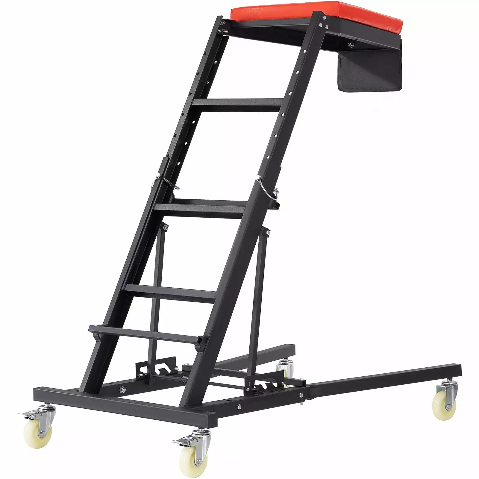 VEVOR Automotive Topside Creeper - Adjustable Height. 400 LBS Capacity. Heavy Duty Foldable Creeper for Auto Repair