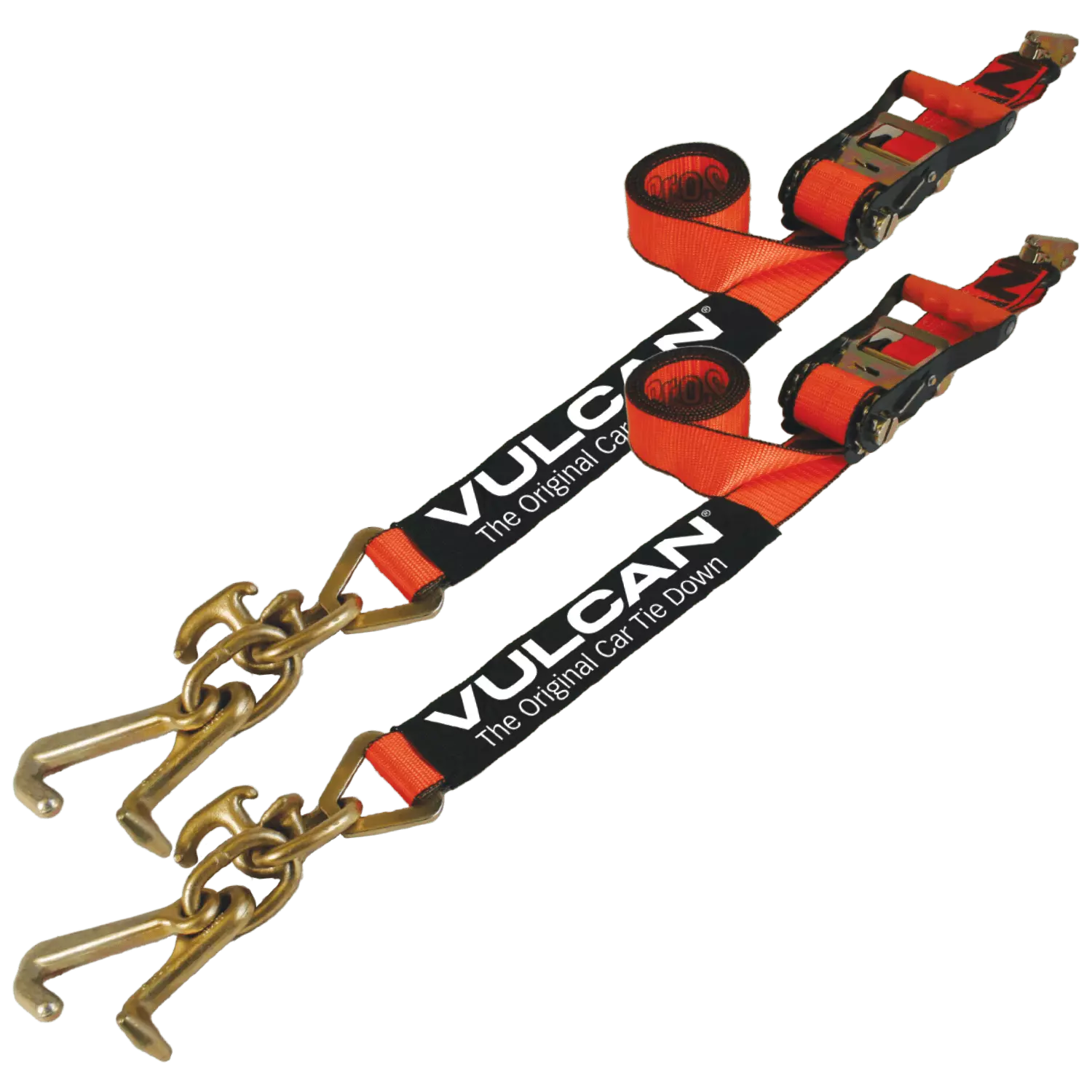 VULCAN Single Leg Web Strap - Forged T/J Combination Hook - 47 inch - Silver Series - 4700 Lbs SWL