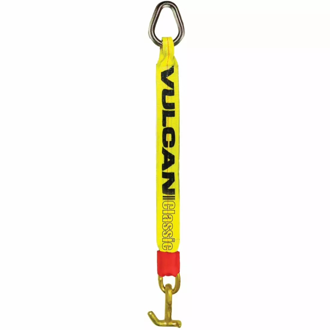 Ratchet Strapping - 2 x 114 In Set of 4 with Spring Hooks - Classic Yellow - 10.000 LB Guaranteed Breaking Strength