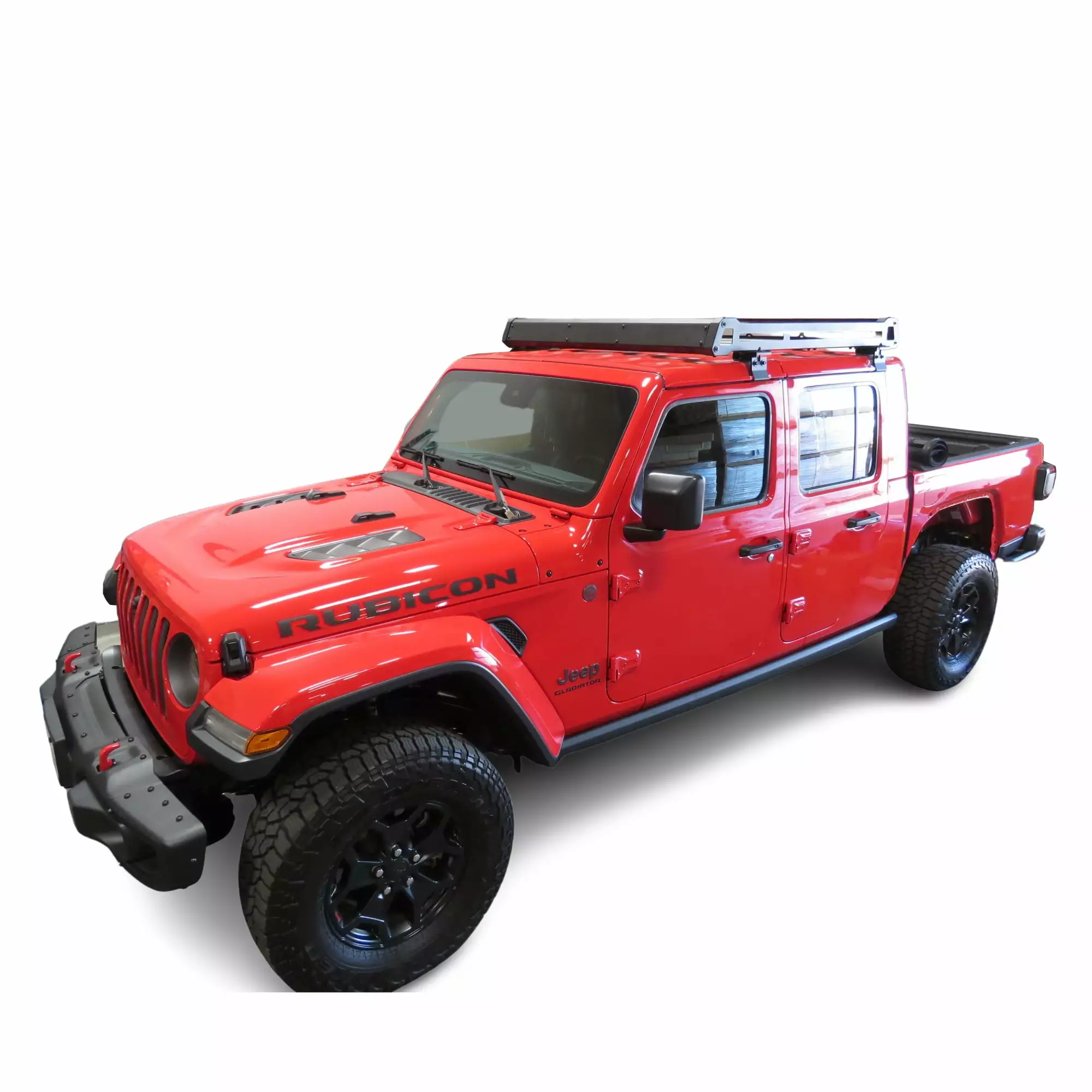 Vanguard VGRR-2345BK Black Powdercoat Unnamed Roof Rack | Compatible with 18-22 Jeep Gladiator / 18-22 Jeep Wrangler JL