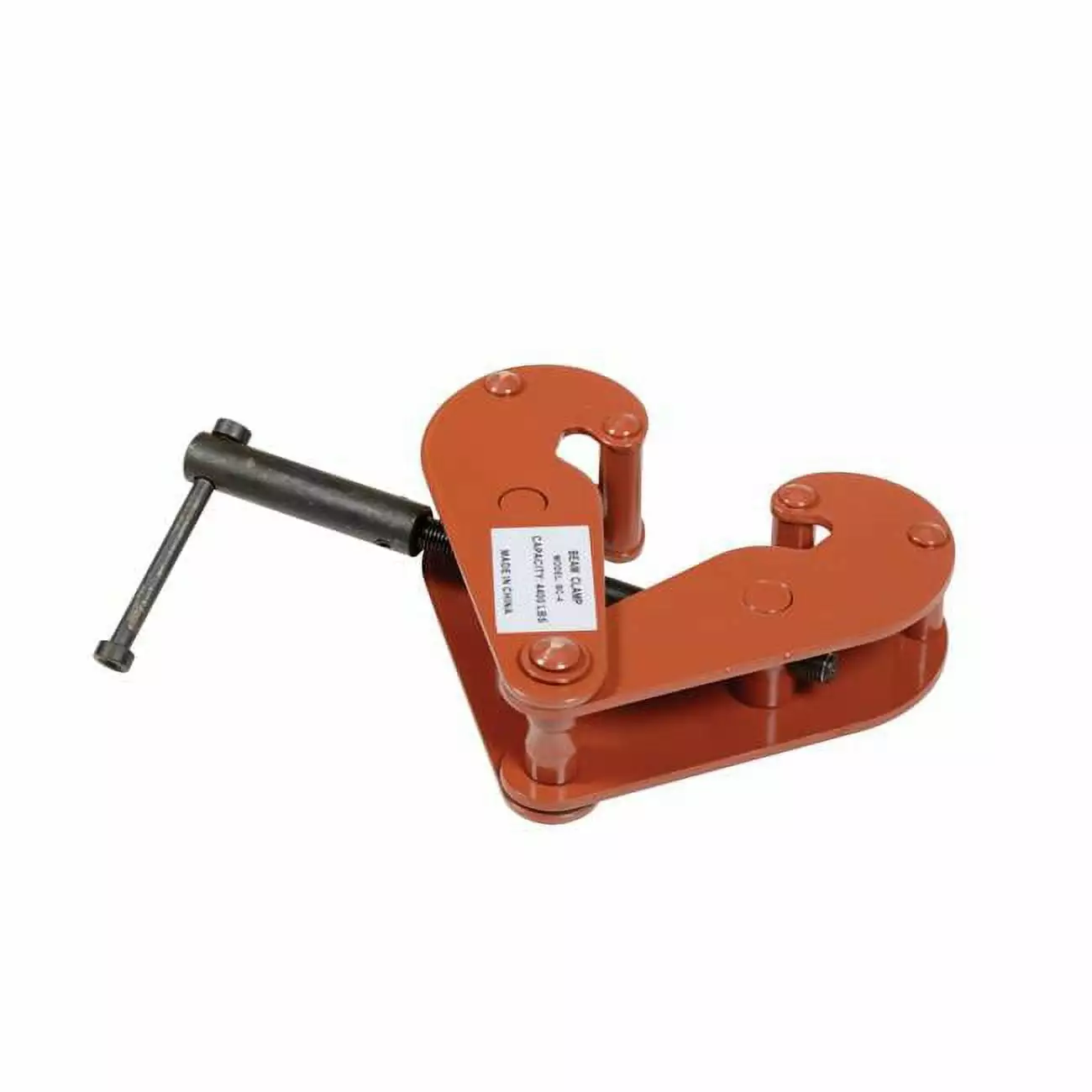 Vestil Manufacturing BC-4 Horizontal Lift Style Beam Clamp - 4000 lbs