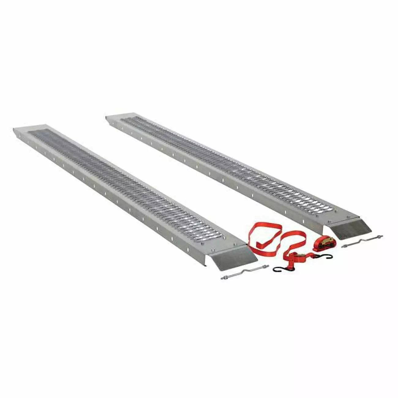 Vestil Manufacturing RAMP-96 Steel Van Ramps, 96 x 18 x 2 in. - Set of 2