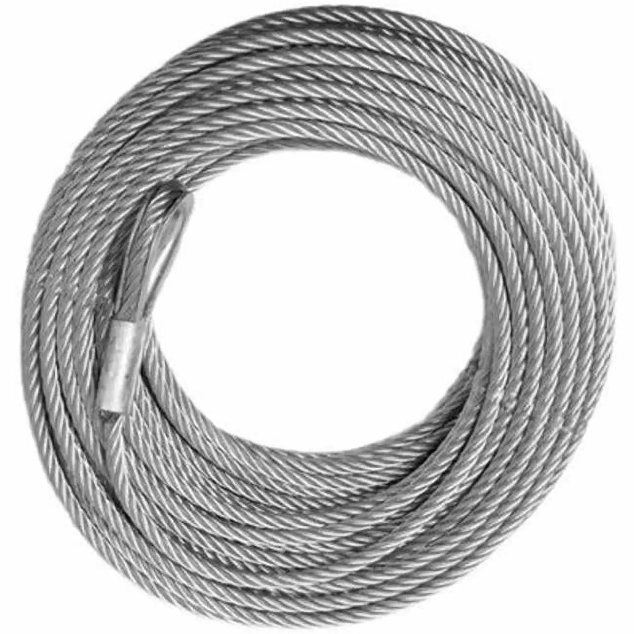 WINCH CABLE - GALVANIZED - 7/16 X 100 (17 600lb strength) (4X4 VEHICLE RECOVERY)