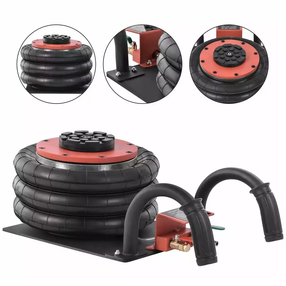 WZTO Air Jacks For Cars 6600 Lbs Capacity Bag Air Jack Bag Air Jack Air Floor Jack Fast Lifting Solution For Garages Repair Shops greater