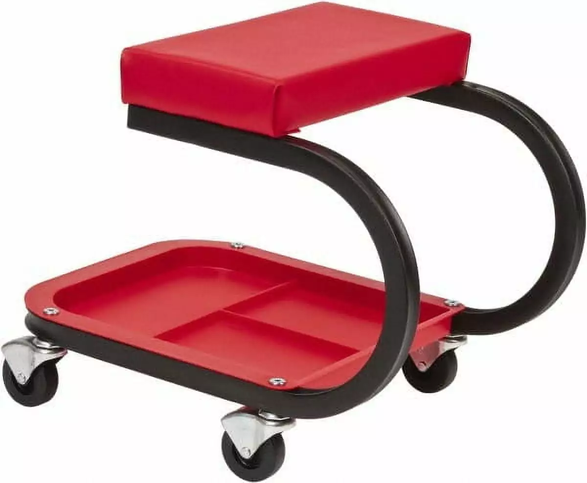 Whiteside 400 Lb Capacity. 4 Wheel Creeper Seat with Tray Steel. 15-1/2 Long x 19-1/4 High x 14 Wide