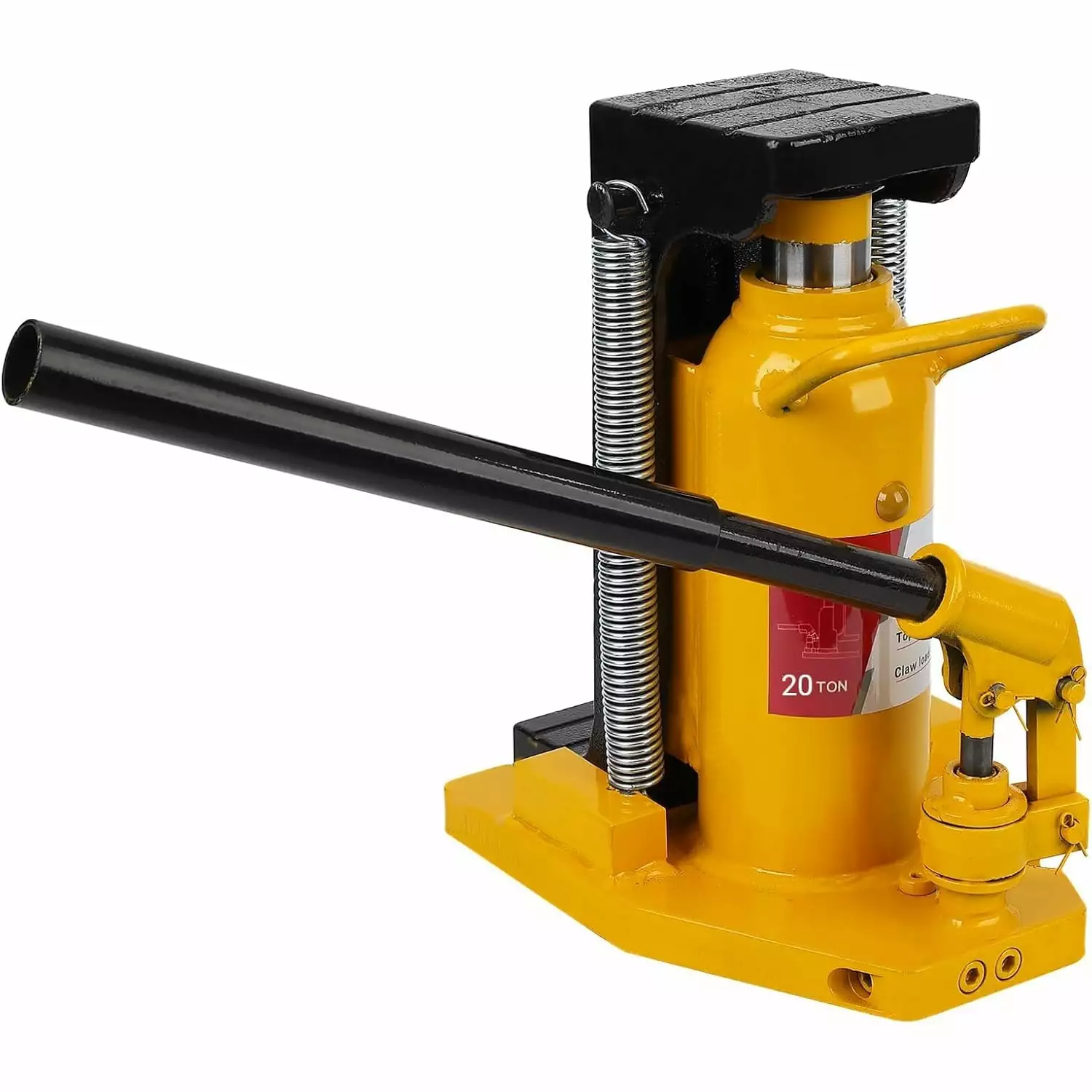 WhizMax Toe Jack.10 Ton/ 20 Ton Hydraulic Jack with Manual Hand Pump.Heavy Duty Hydraulic Floor Jack for Car.Industrial Engineering