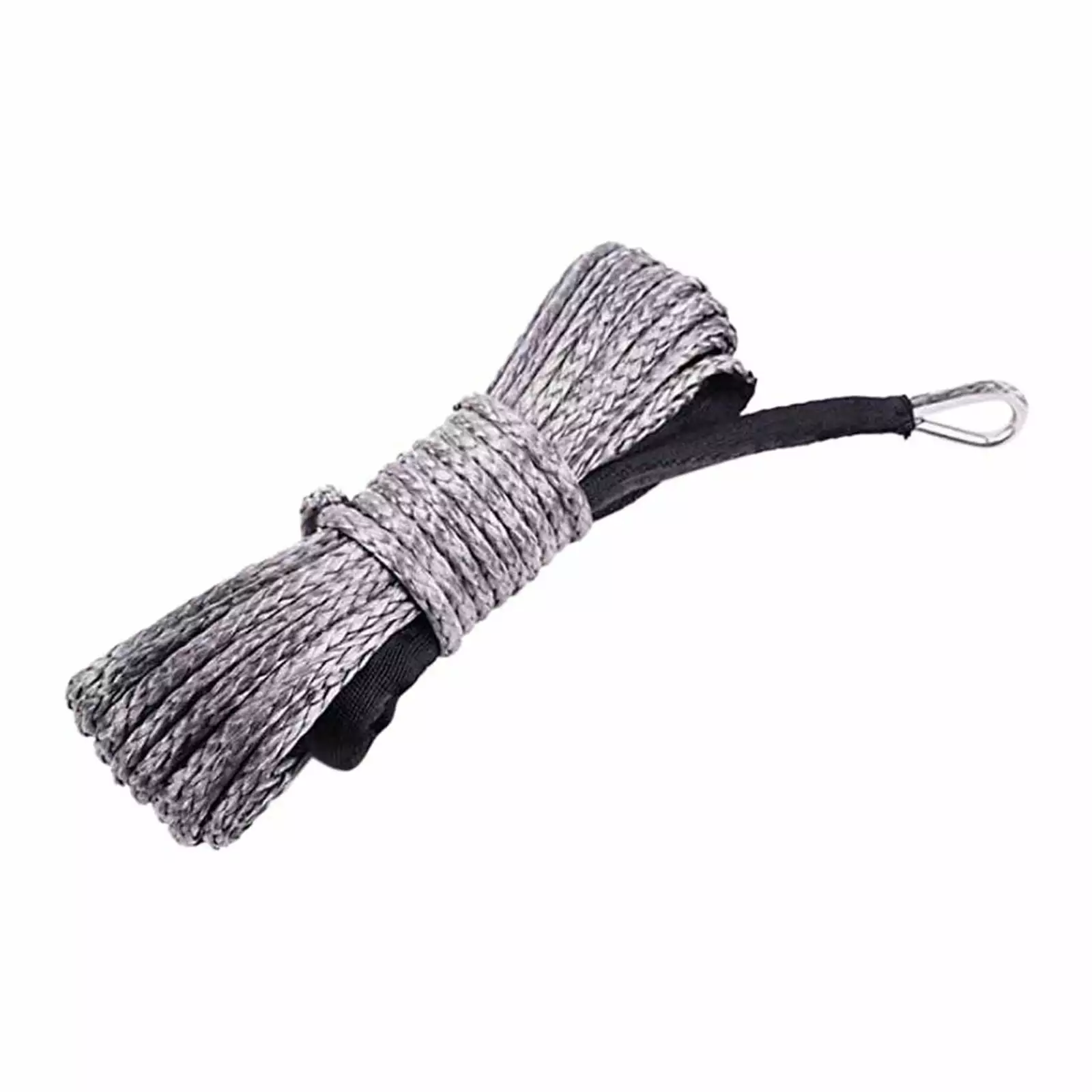 Winch Rope. 1/4''x50' With Sheath Outdoor Accessories String ATV UTV Replacement 12 Strand Synthetic Winch Rope Cable Towing Emergency Car--------.Light and Strong