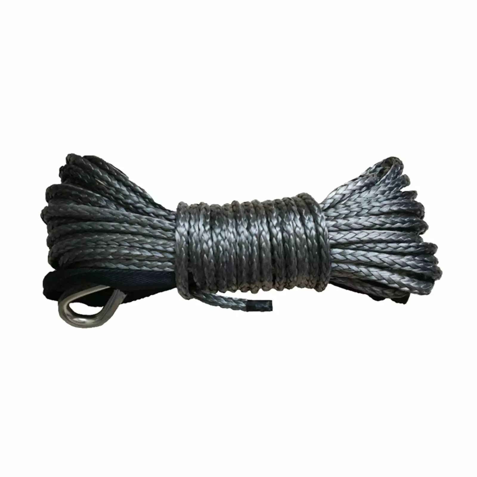 Winch Rope. 10mm * 15m Synthetic Winch Line Cable UHMWPE Fiber For ATV/UTV Towing Ropes--------.Light and Strong