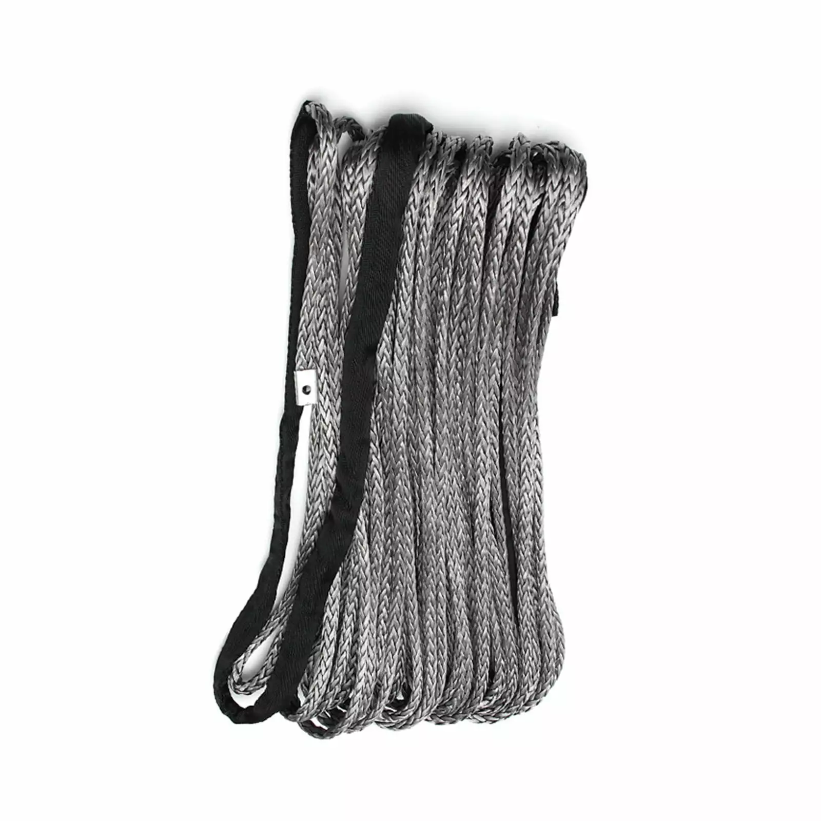 Winch Rope. 10mm X 30m 23000LBS 2/5 X 100ft Synthetic Winch Rope Line Grey Recovery Cable 4WD ATV Heavy Duty--------.Light and Strong