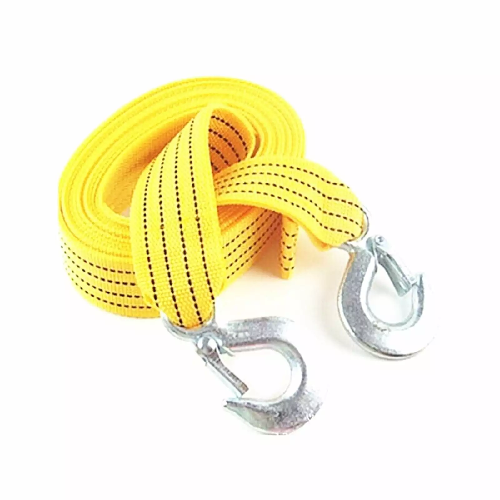 Winch Rope. 4M 5 Ton Car Tow Cable Towing Pull Rope Strap Forged Steel Hooks Road Recovery Trailer Winch Cable--------.Light and Strong