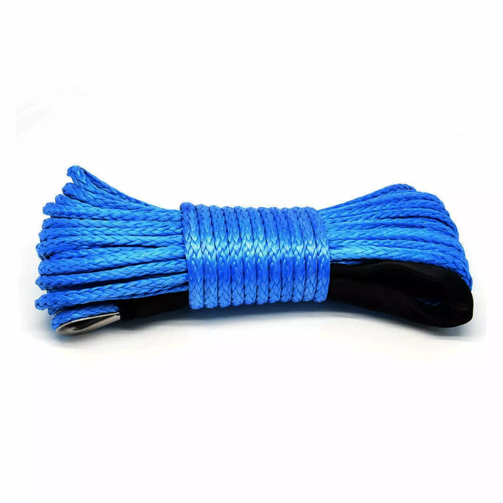 Winch Rope. Towing Ropes Winch Wire Rope 4mmx12m Cable 2000LBS Strength Stainless Steel Galvanized Replacement Winch Galvanized Rope--------.Light and Strong