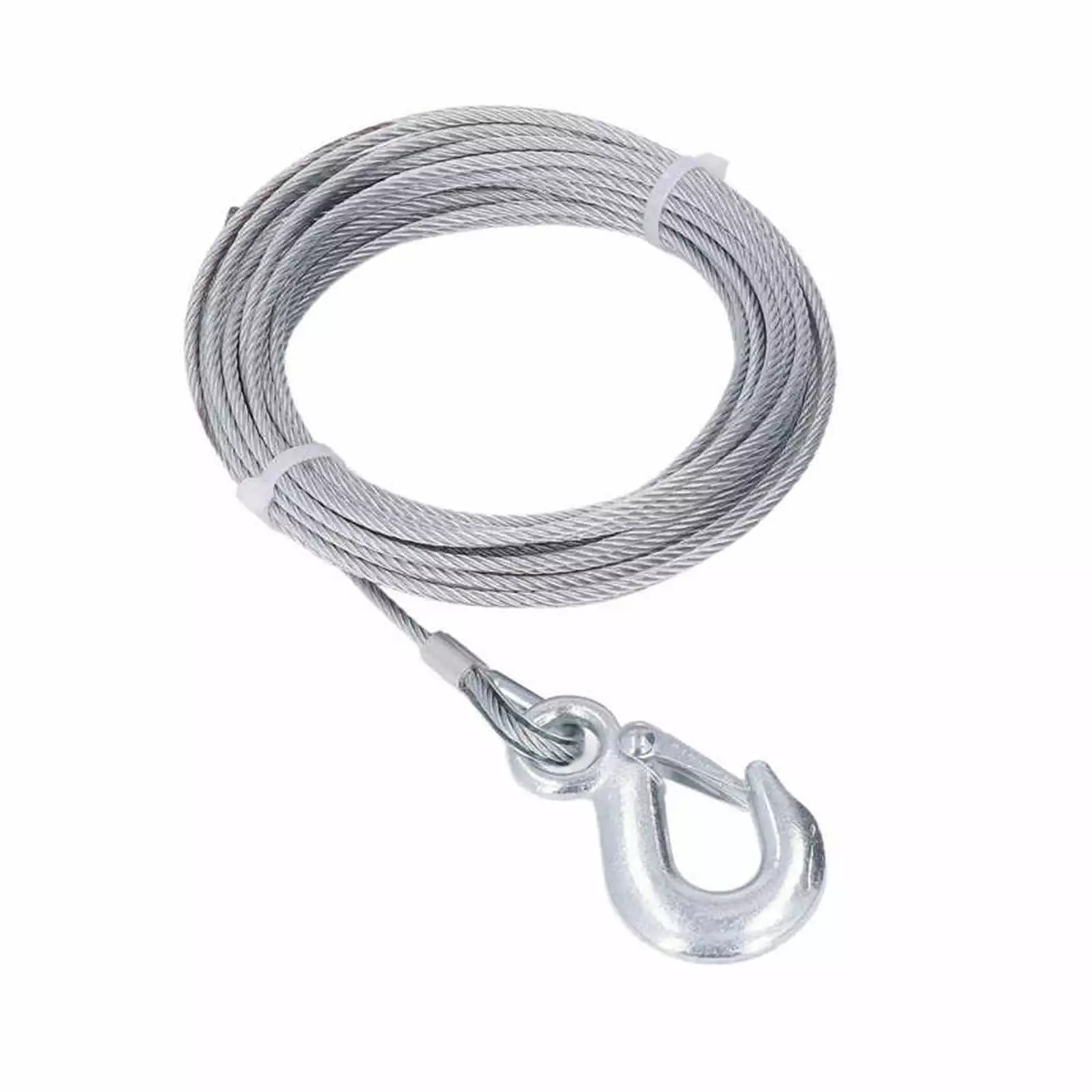 Winch Rope. 4.8MM*15M(2.5 tons) Synthetic Winch Rope Line Recovery Cable For ATV UTV Truck Boat Winch Towing Rope--------.Light and Strong