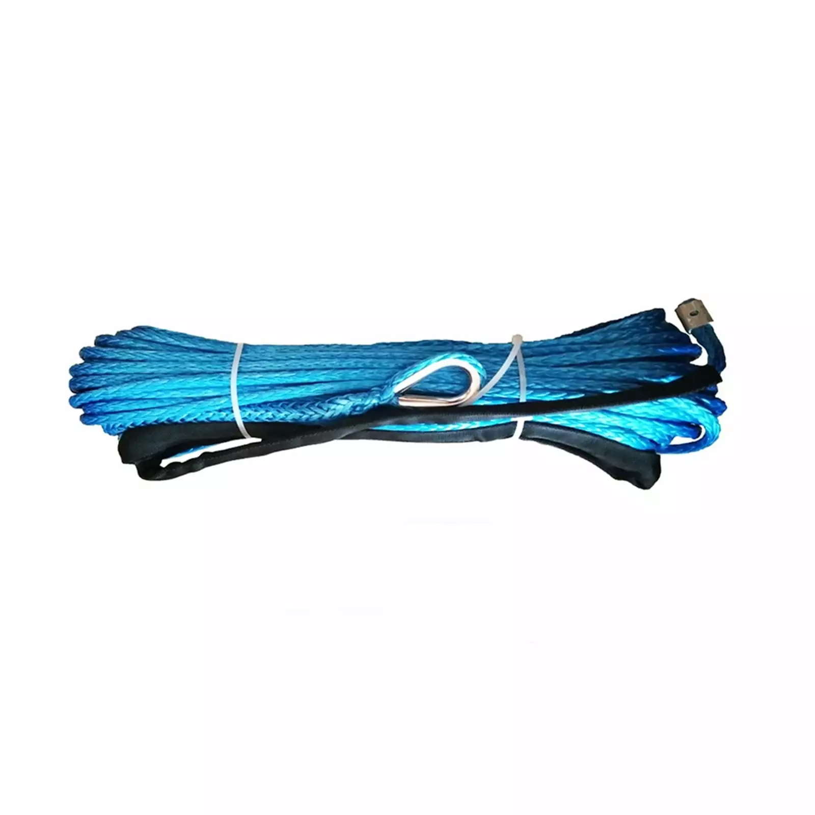 Winch Rope. Winch Synthetic Rope 8mm X 50m UHMWPE Rope Synthetic Winch Line With Sheath For Offroad--------.Light and Strong