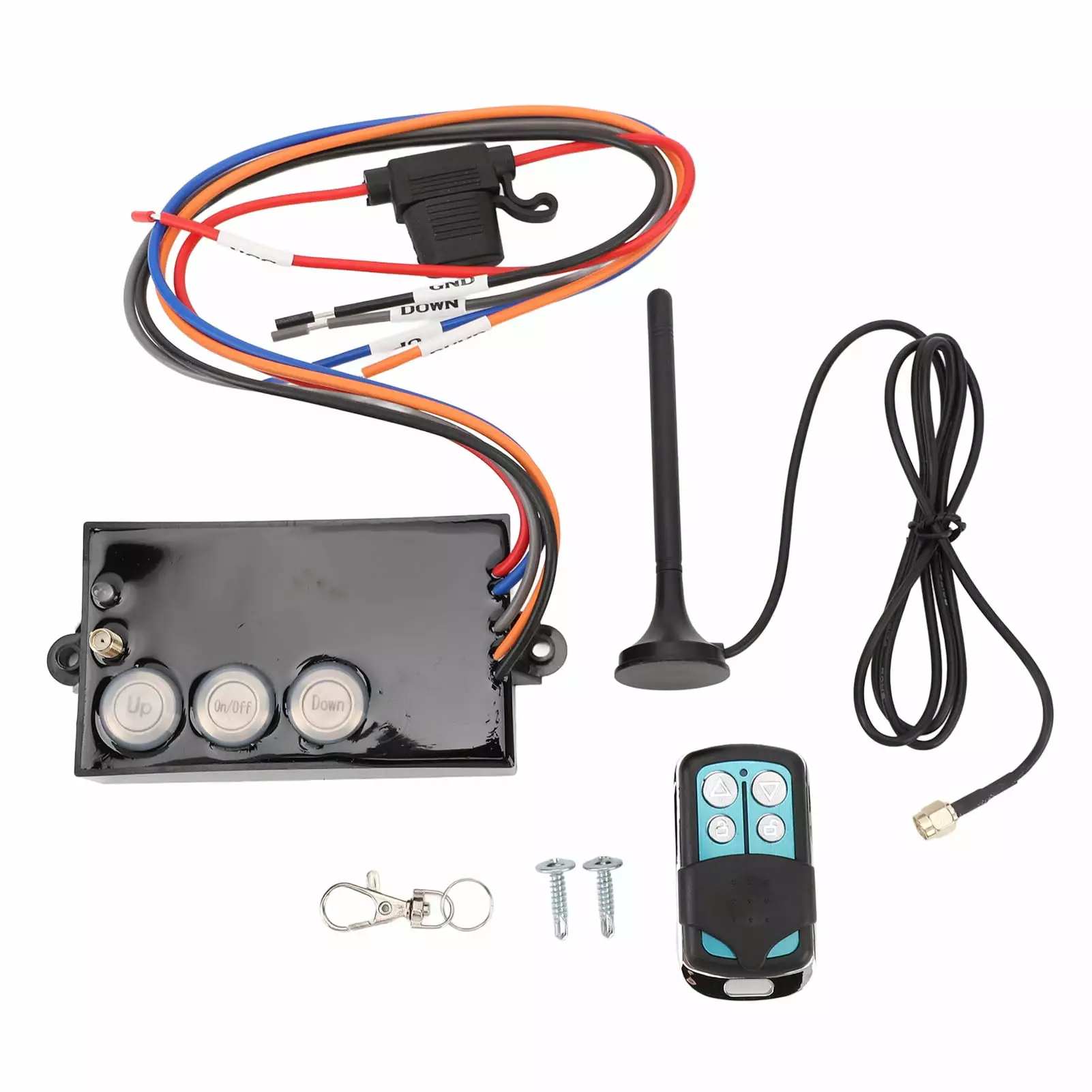 Wireless Dump Trailer Controller G3 H01 12V Hydraulic Lift Winch Tilt Remote Control Kit 50 100 Feet Range