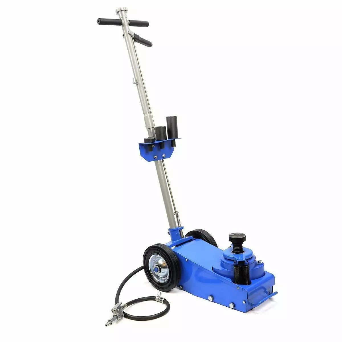 XtremepowerUS 22Ton Portable Air-Operated Hydraulic Bottle Jack Lift. Blue