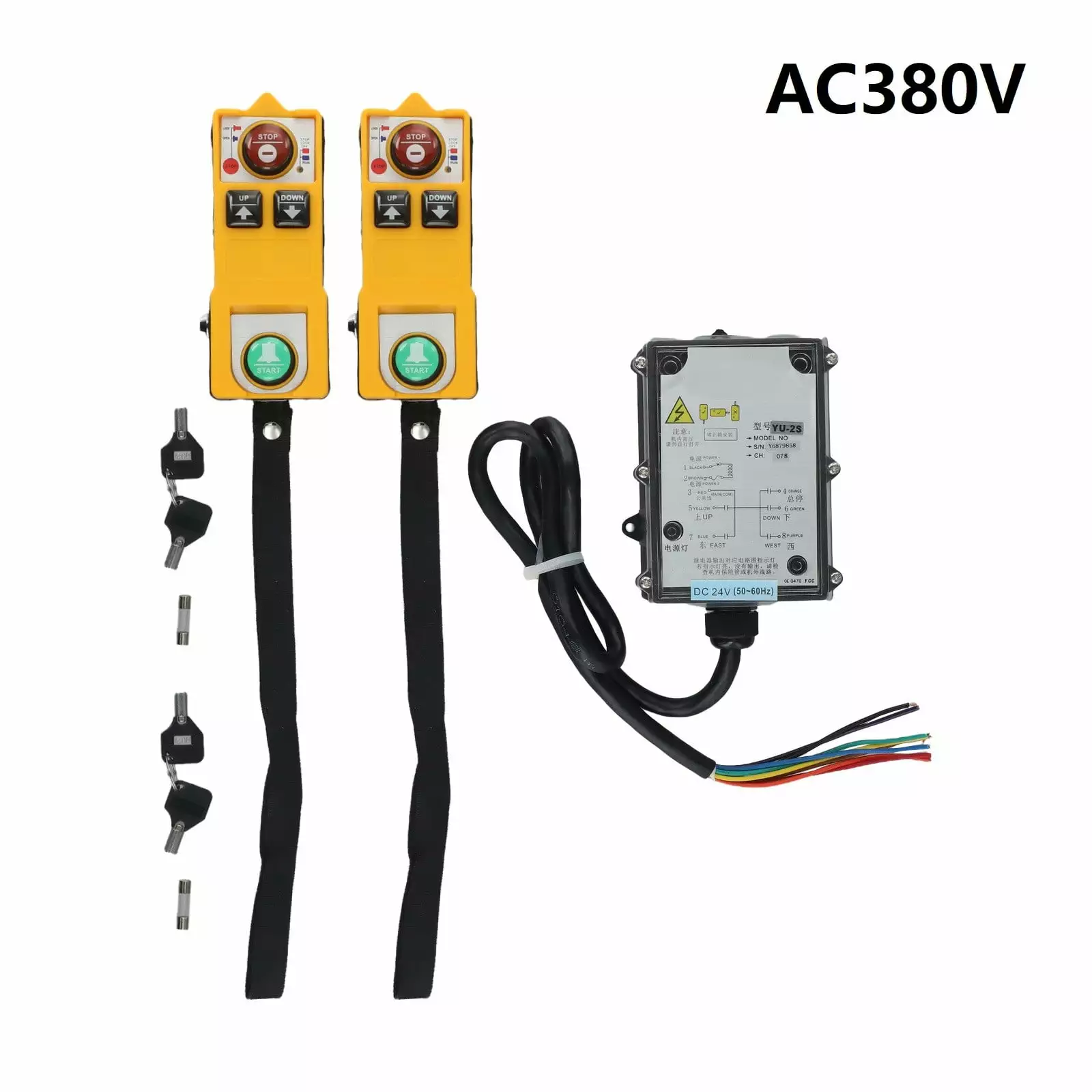 YU-2S Industrial Remote Control Electric Hoist Remote Control for Crane/Conveyor