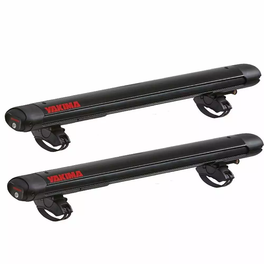 Yakima FatCat 6+ Ski and Snowboard Mounts with SKS Locks - Black