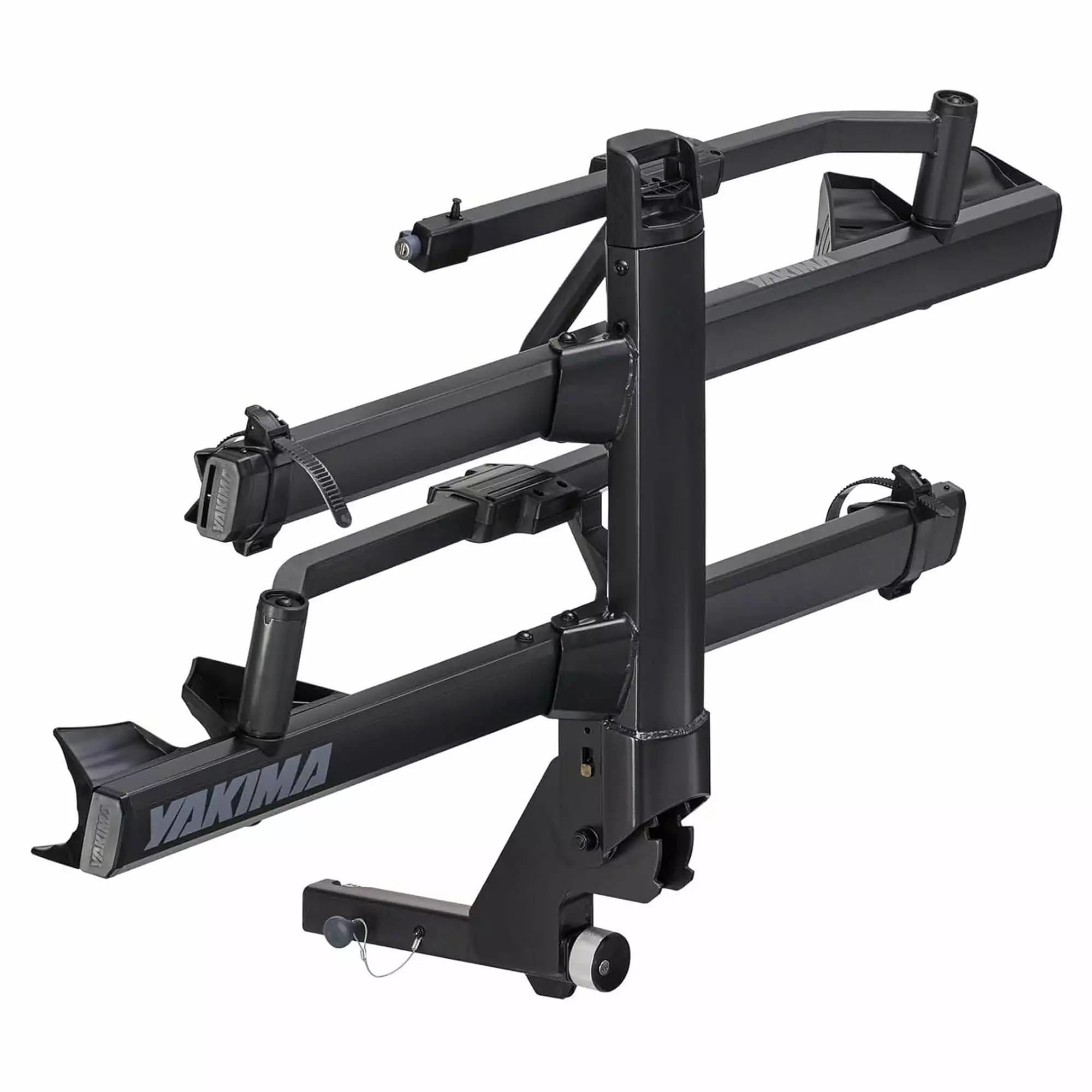 Yakima StageTwo 2 Premium 4 Bike Tiered Adjustable Tray Hitch Bike Rack