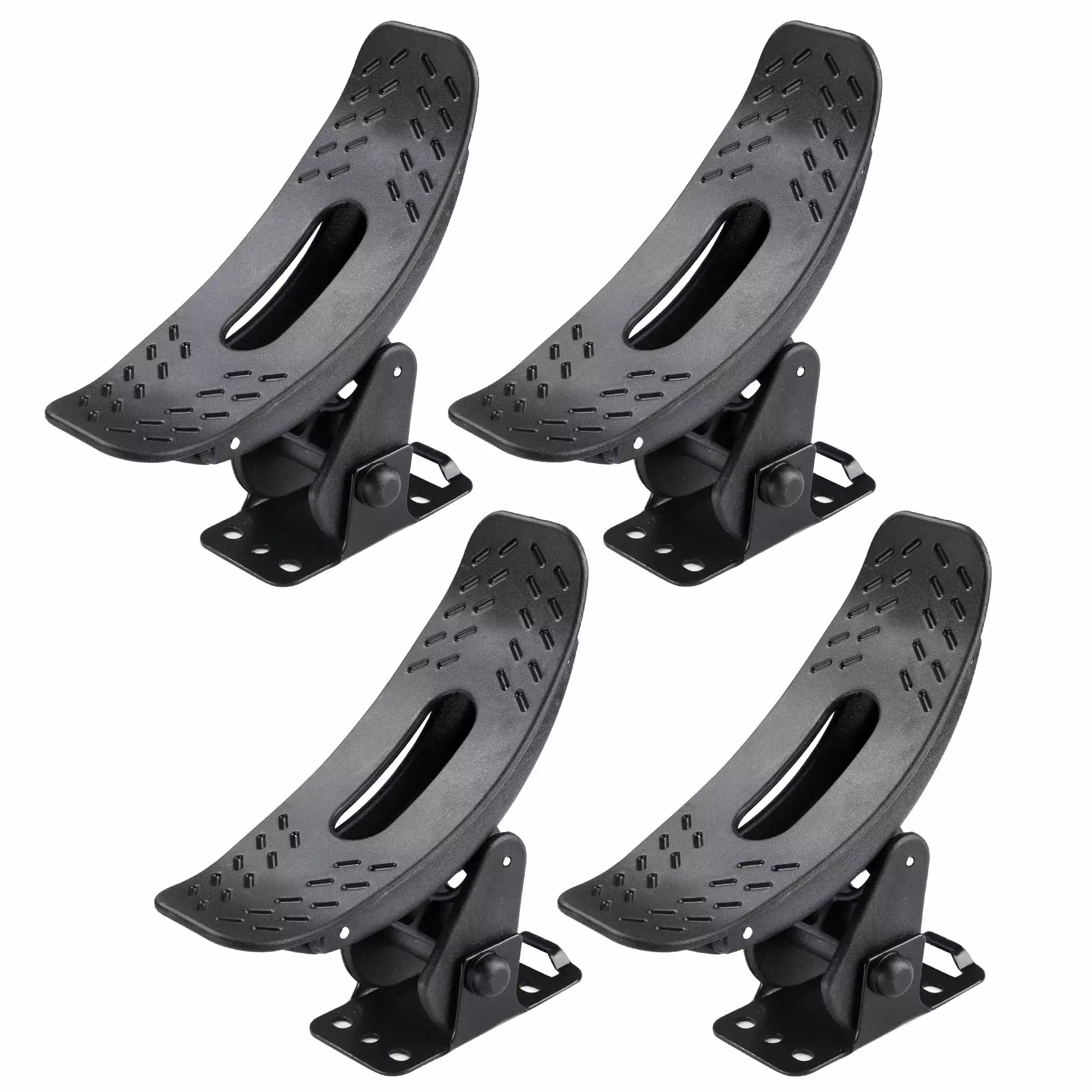 Yescom Kayak Roof Rack Universal Canoe Boat Car SUV Truck Top Mount Carrier (Pack of 4)