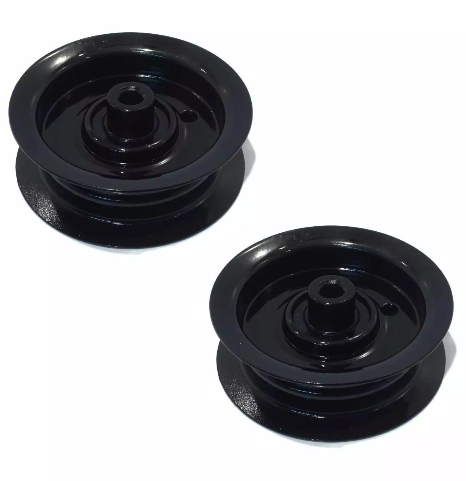 ZAWkirJ 132-9420 Pack of 2 Flat Idler Pulleys