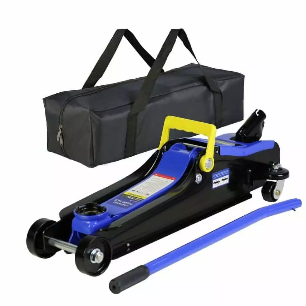 Zateety Floor Jack. 2 Ton Low Profile Floor Jack. Heav yDuty Steel Racing Floor Jack with Single Piston QuickLift Pump. Floor Jack Lifting Range 3.3-15.2