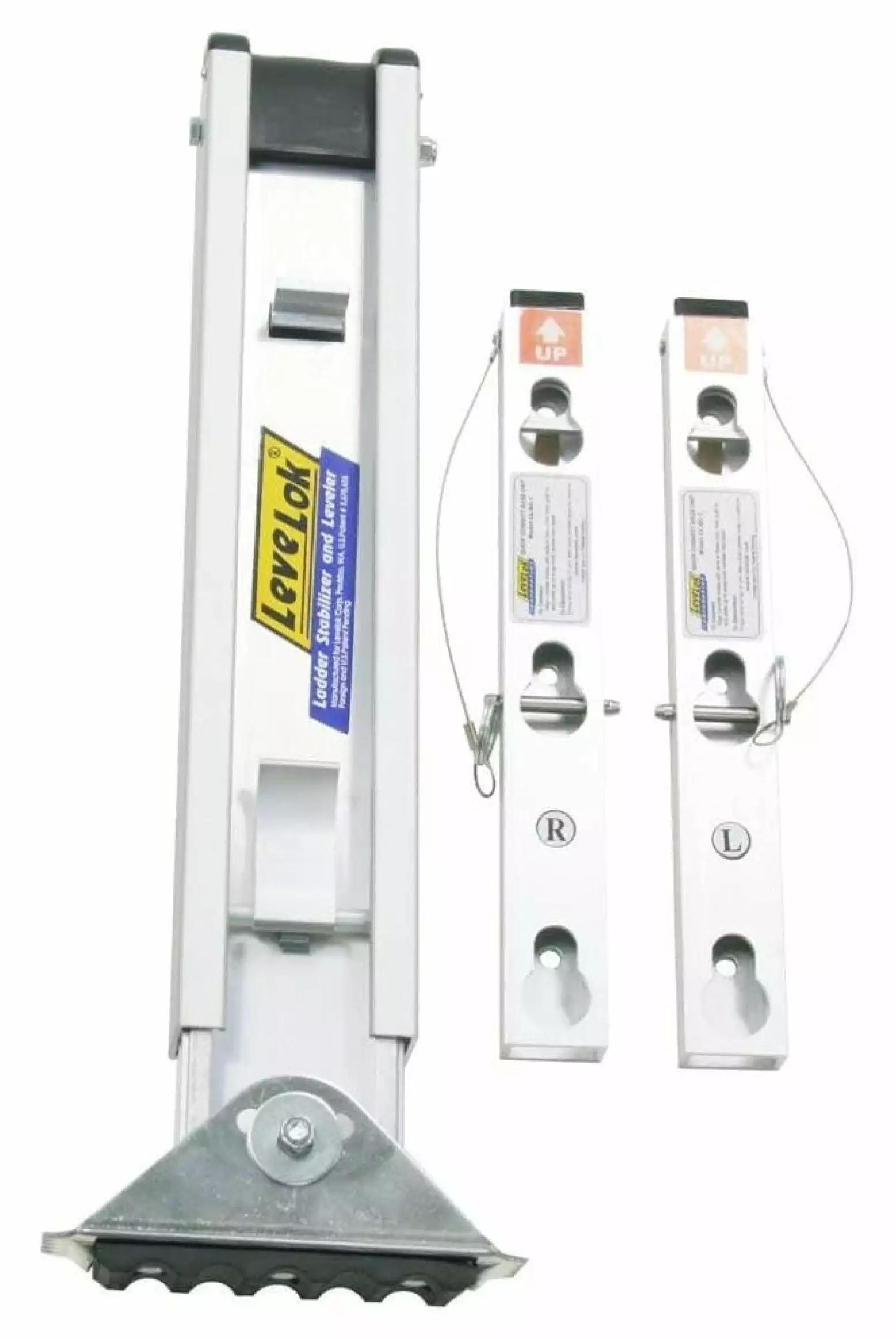 Zazesaby PK70-1 Ladder Leveler with 2-Base Unit Attachments