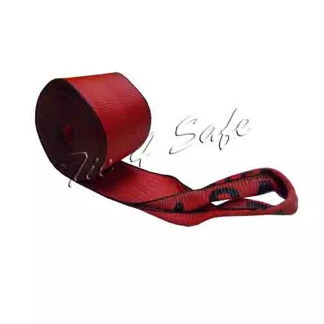 Tie 4 Safe TWS44-30-R-10 4 in. x 30 ft. Winch Straps with Loop End - Red. 10 Piece