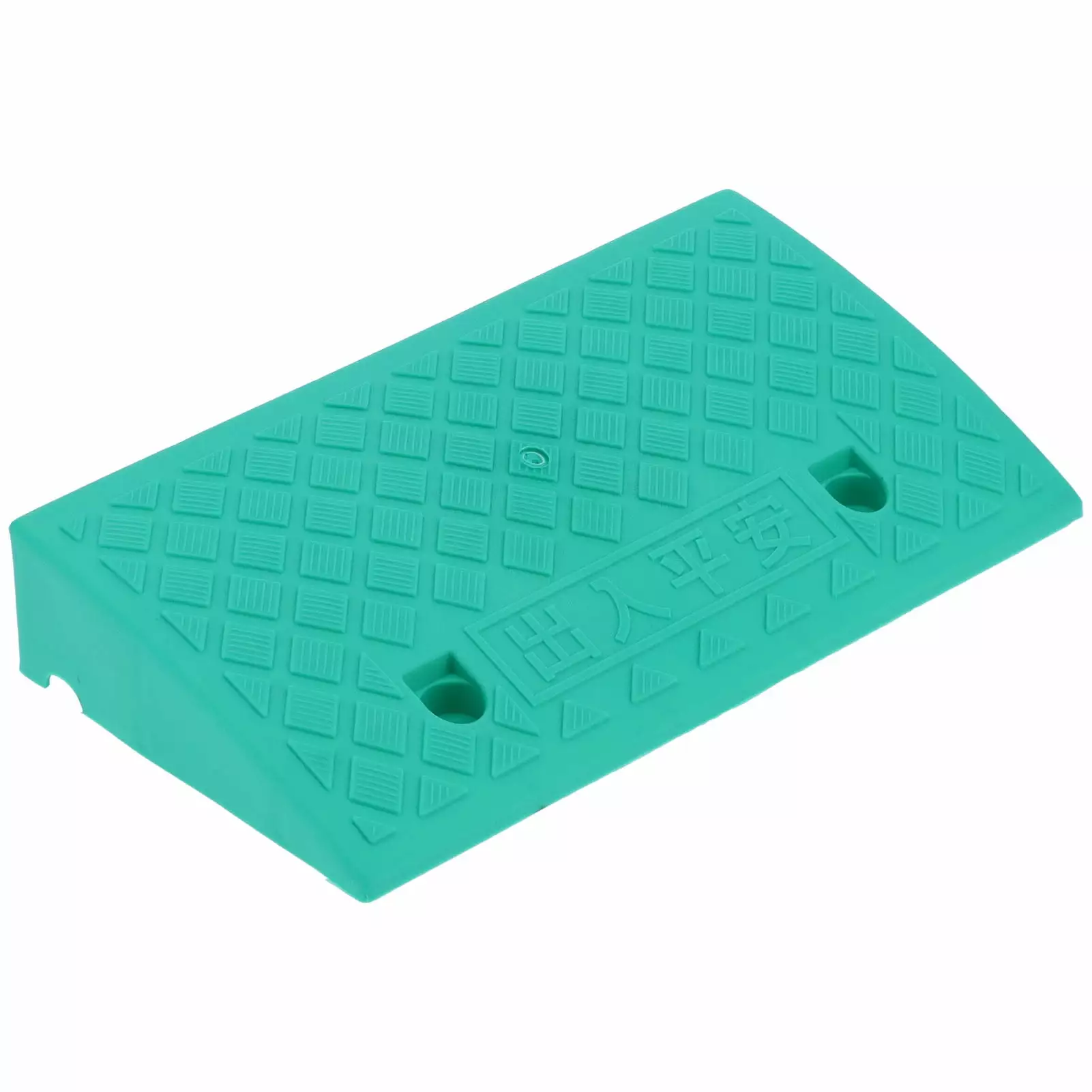 price crash 9cm Thickness Portable Curb Ramp Plastic Threshold Ramp for Driveway Car Supplies Green