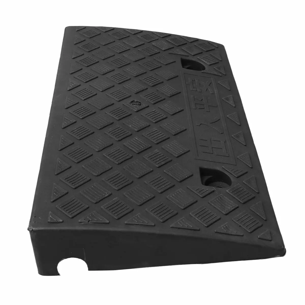 threshold ramp Hard Plastic Curb Ramps Portable Heavy Duty Threshold Ramp for Car Truck Scooter Bike Motorcycle 50x27x13cm