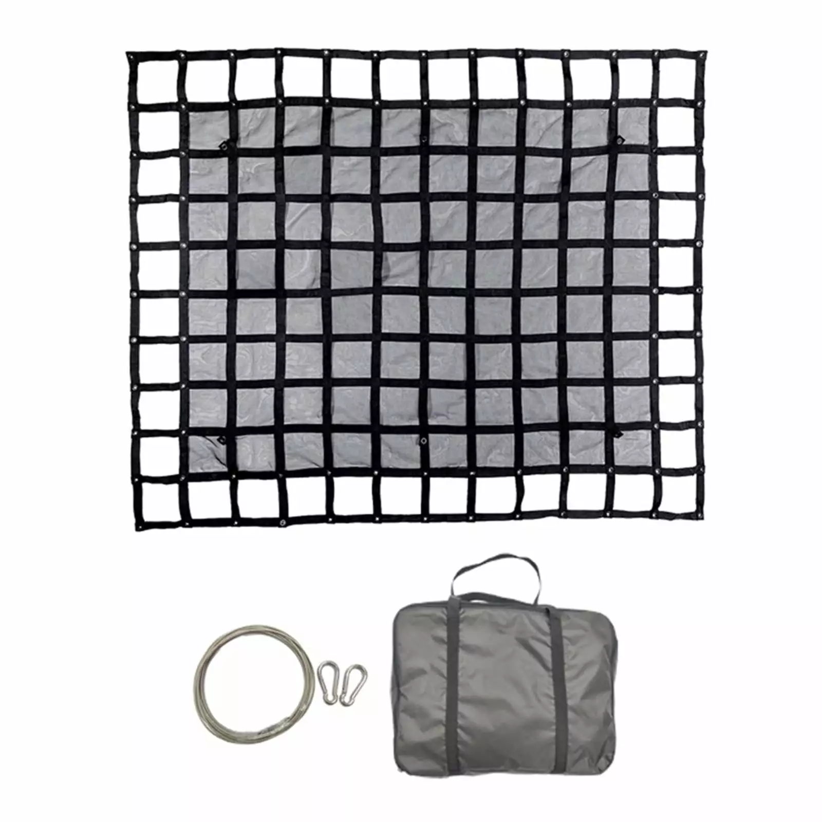 yotijar Cargo Net for Pickup Truck Bed Buckle Universal for Trailers and Trucks 244cmx206cm